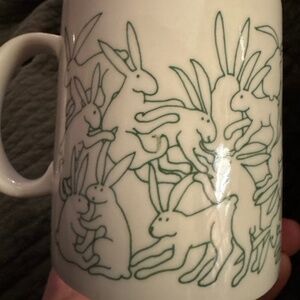 Vintage Taylor & Ng Naughty Rabbits Mug- @1979. Collectible and Rare.